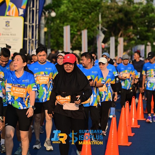 Race photo from SURABAYA ISOPLUS MARATHON 2026