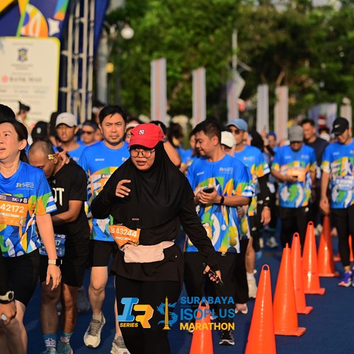 Race photo from SURABAYA ISOPLUS MARATHON 2026