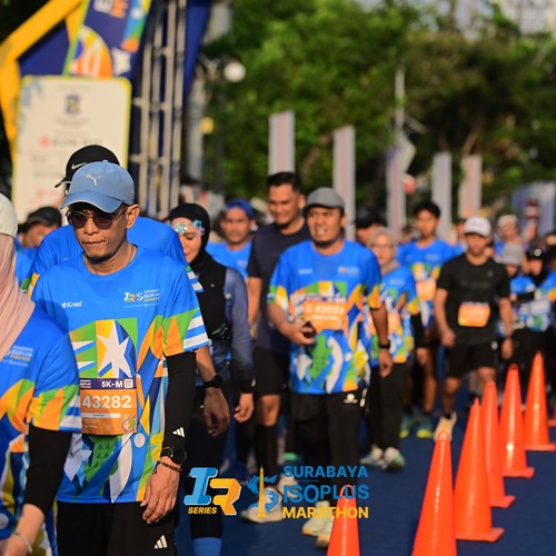 Race photo from SURABAYA ISOPLUS MARATHON 2026