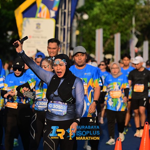 Race photo from SURABAYA ISOPLUS MARATHON 2026