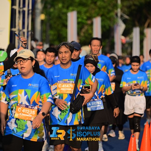 Race photo from SURABAYA ISOPLUS MARATHON 2026
