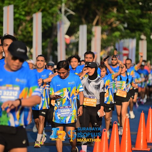 Race photo from SURABAYA ISOPLUS MARATHON 2026