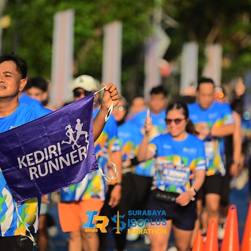 Race photo from SURABAYA ISOPLUS MARATHON 2026