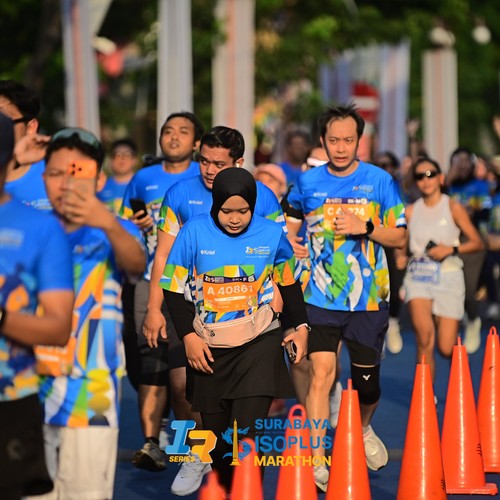 Race photo from SURABAYA ISOPLUS MARATHON 2026