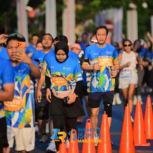 Race photo from SURABAYA ISOPLUS MARATHON 2026