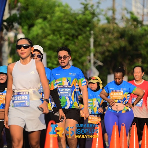 Race photo from SURABAYA ISOPLUS MARATHON 2026