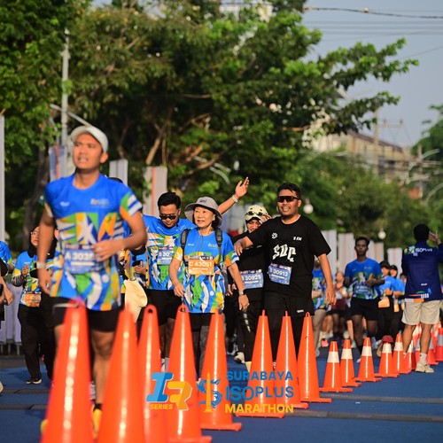 Race photo from SURABAYA ISOPLUS MARATHON 2026