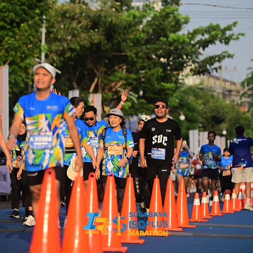 Race photo from SURABAYA ISOPLUS MARATHON 2026