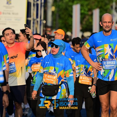 Race photo from SURABAYA ISOPLUS MARATHON 2026