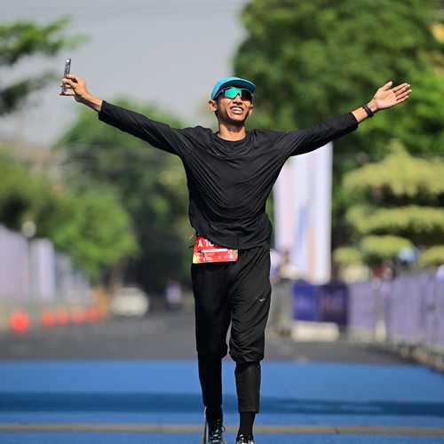 Race photo from SURABAYA ISOPLUS MARATHON 2026