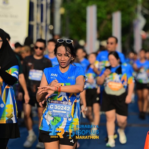 Race photo from SURABAYA ISOPLUS MARATHON 2026