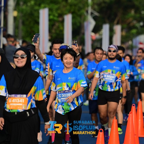 Race photo from SURABAYA ISOPLUS MARATHON 2026