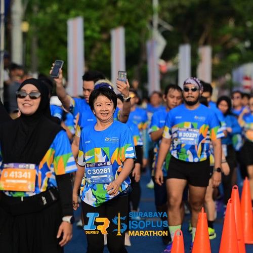 Race photo from SURABAYA ISOPLUS MARATHON 2026
