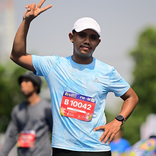 Race photo from SURABAYA ISOPLUS MARATHON 2026