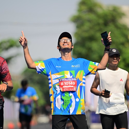 Race photo from SURABAYA ISOPLUS MARATHON 2026