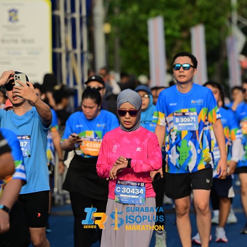 Race photo from SURABAYA ISOPLUS MARATHON 2026