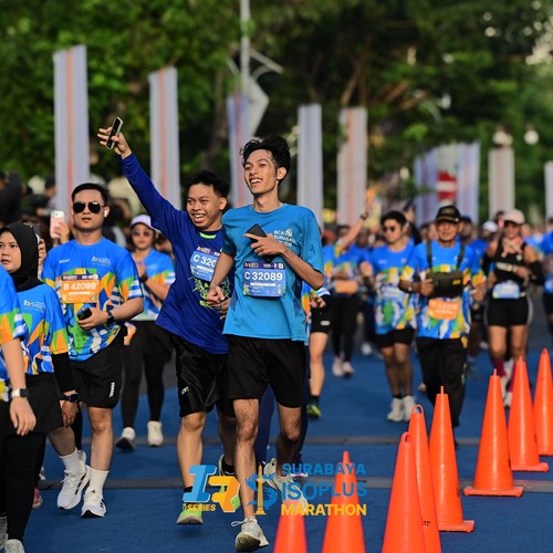 Race photo from SURABAYA ISOPLUS MARATHON 2026