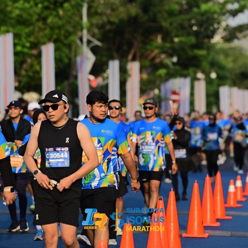 Race photo from SURABAYA ISOPLUS MARATHON 2026