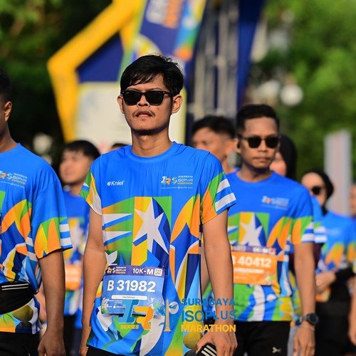 Race photo from SURABAYA ISOPLUS MARATHON 2026