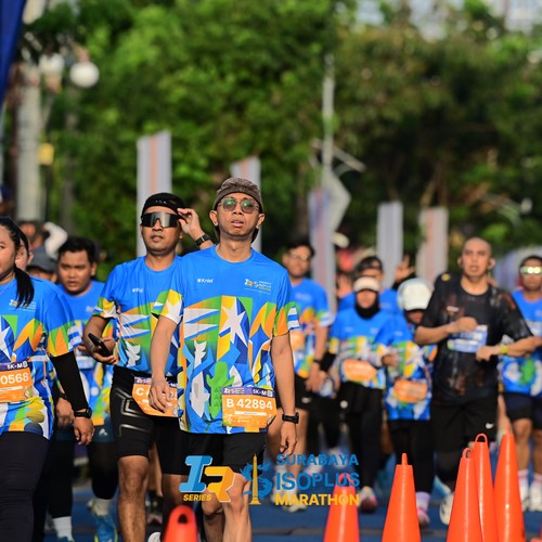 Race photo from SURABAYA ISOPLUS MARATHON 2026