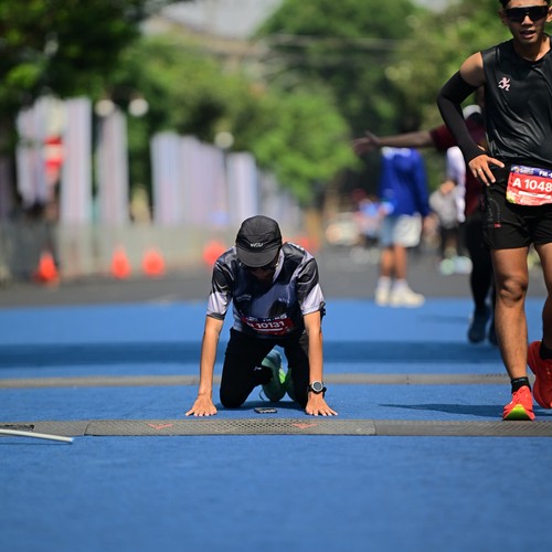 Race photo from SURABAYA ISOPLUS MARATHON 2026
