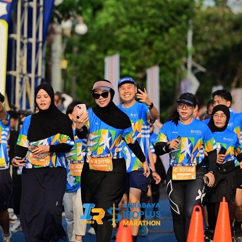 Race photo from SURABAYA ISOPLUS MARATHON 2026