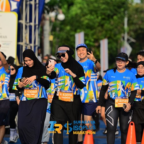 Race photo from SURABAYA ISOPLUS MARATHON 2026