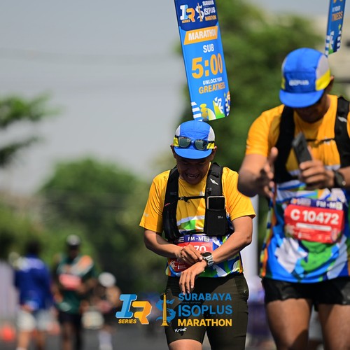 Race photo from SURABAYA ISOPLUS MARATHON 2026