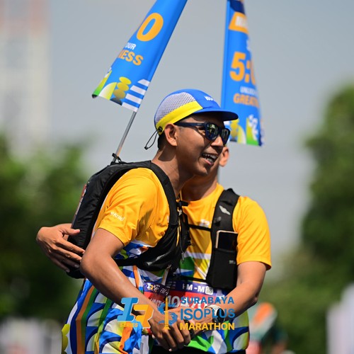 Race photo from SURABAYA ISOPLUS MARATHON 2026