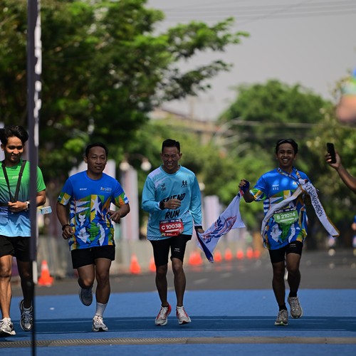 Race photo from SURABAYA ISOPLUS MARATHON 2026