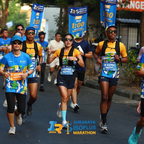 Race photo from SURABAYA ISOPLUS MARATHON 2026