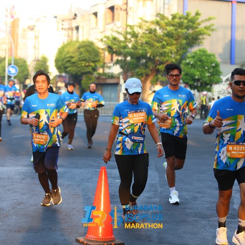 Race photo from SURABAYA ISOPLUS MARATHON 2026