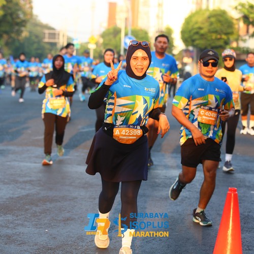 Race photo from SURABAYA ISOPLUS MARATHON 2026
