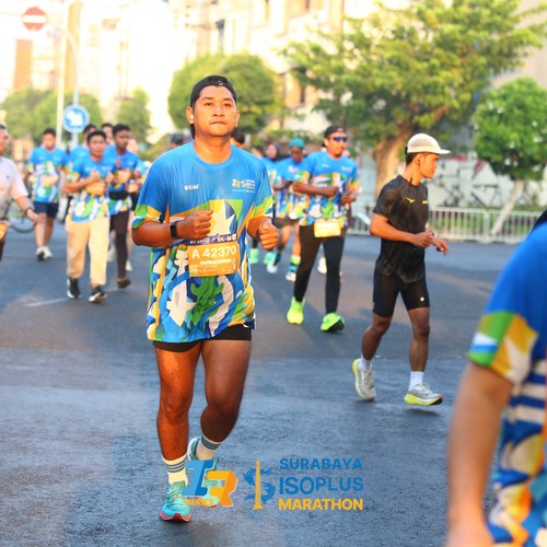 Race photo from SURABAYA ISOPLUS MARATHON 2026