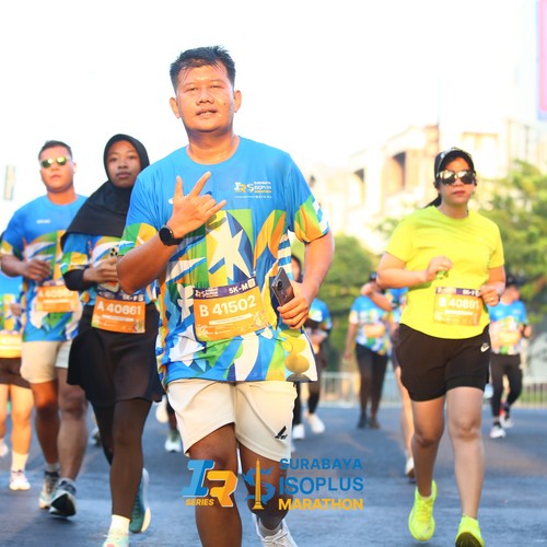 Race photo from SURABAYA ISOPLUS MARATHON 2026