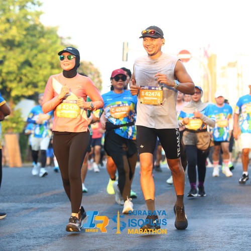 Race photo from SURABAYA ISOPLUS MARATHON 2026
