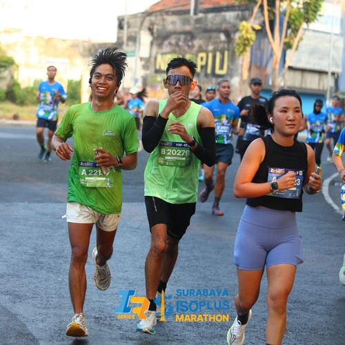 Race photo from SURABAYA ISOPLUS MARATHON 2026