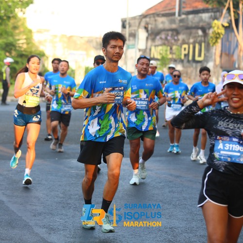 Race photo from SURABAYA ISOPLUS MARATHON 2026