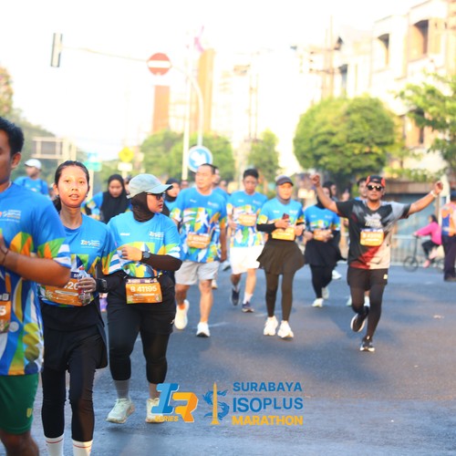 Race photo from SURABAYA ISOPLUS MARATHON 2026