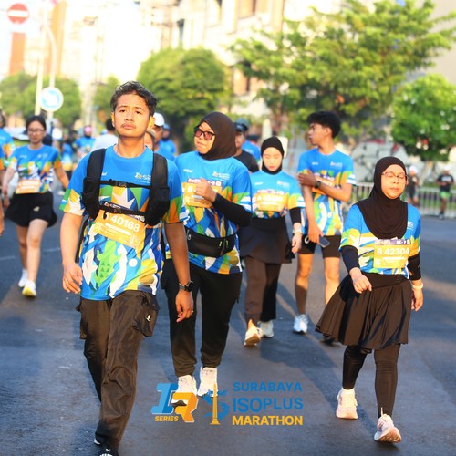 Race photo from SURABAYA ISOPLUS MARATHON 2026