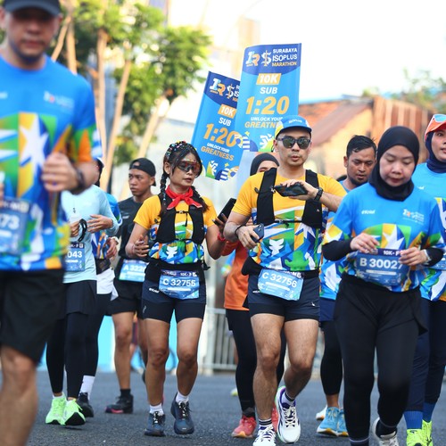 Race photo from SURABAYA ISOPLUS MARATHON 2026