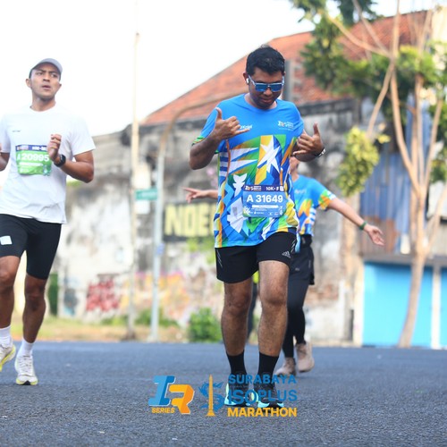 Race photo from SURABAYA ISOPLUS MARATHON 2026
