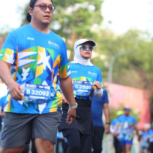Race photo from SURABAYA ISOPLUS MARATHON 2026