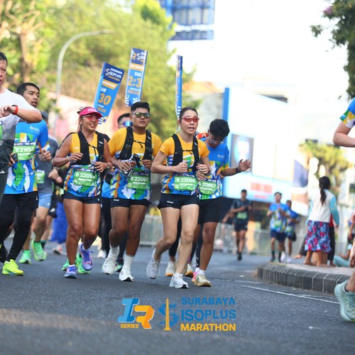 Race photo from SURABAYA ISOPLUS MARATHON 2026