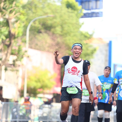 Race photo from SURABAYA ISOPLUS MARATHON 2026