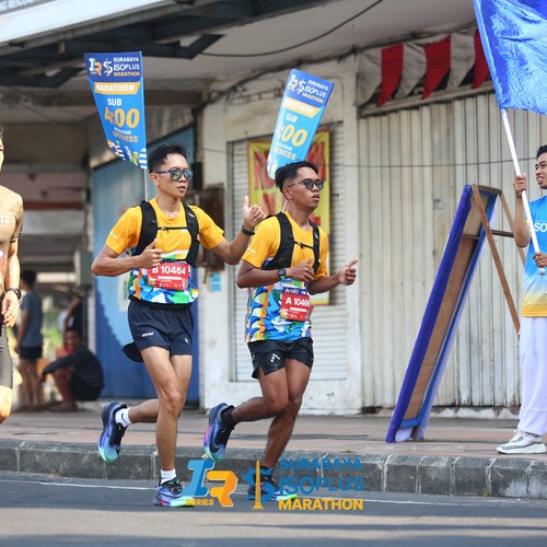 Race photo from SURABAYA ISOPLUS MARATHON 2026