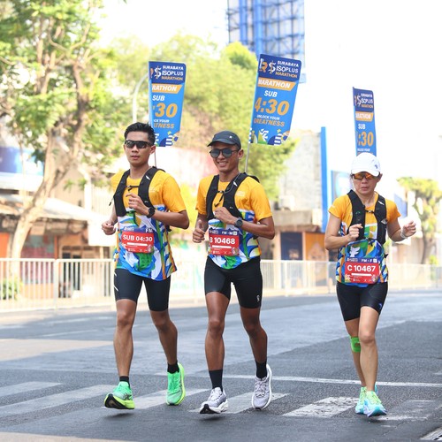 Race photo from SURABAYA ISOPLUS MARATHON 2026