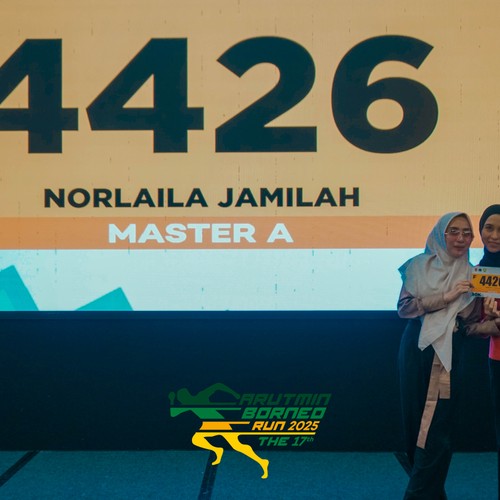 Race photo from ARUTMIN BORNEO RUN 2025