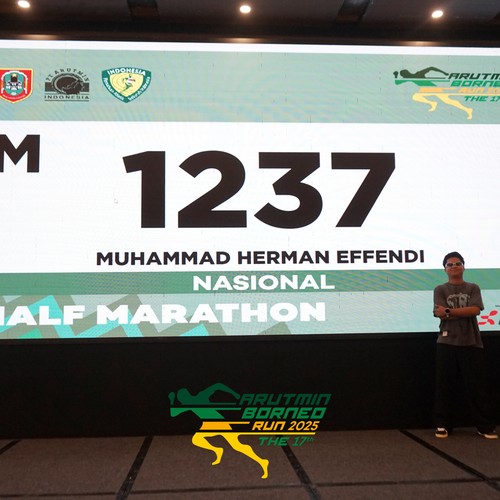 Race photo from ARUTMIN BORNEO RUN 2025