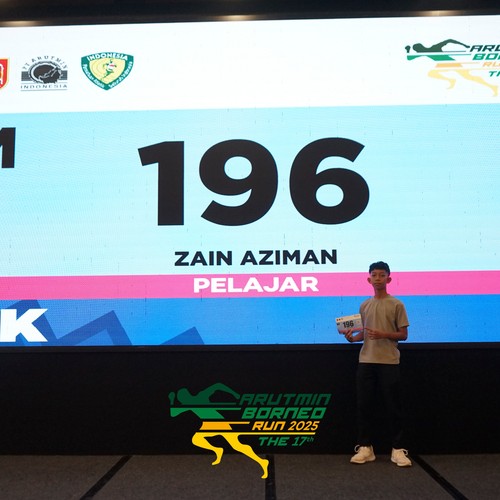 Race photo from ARUTMIN BORNEO RUN 2025